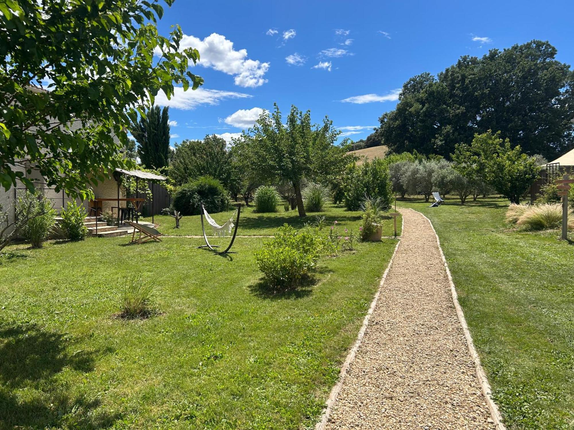 Sous Les Etoiles En Provence, Gite Les Grands Chenes Lurs Exterior foto